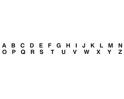 日照国标汉语拼音字母字样